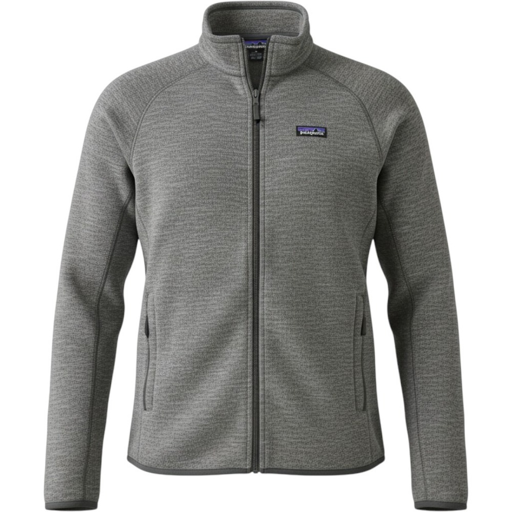 Patagonia Better Sweater Full Zip Jacket Mens Grey Heather Fleece XL